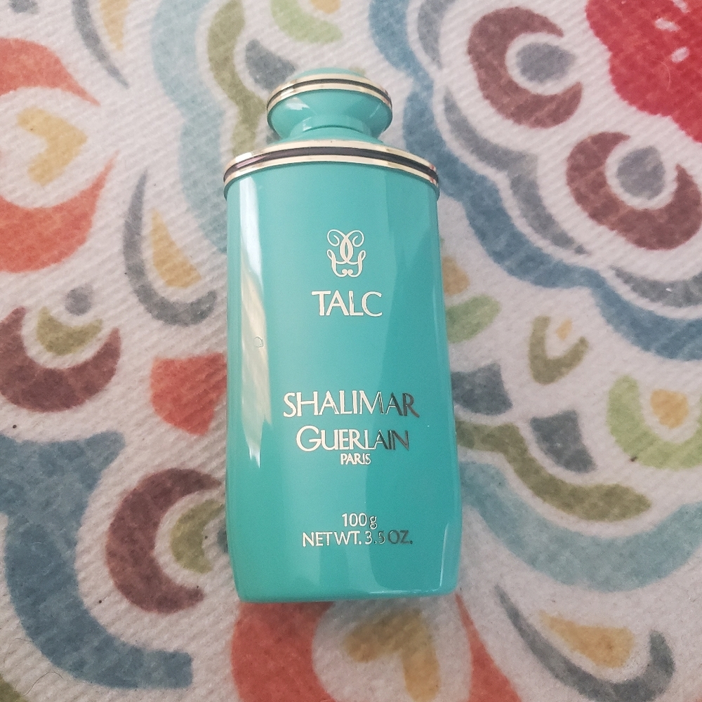 Shalimar Guerlain Talc Powder 3.5 OZ Vintage - Picture 4 of 5